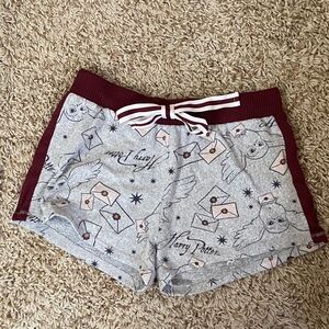 Warner Bros. Harry Potter Gray and Maroon Sleepwear